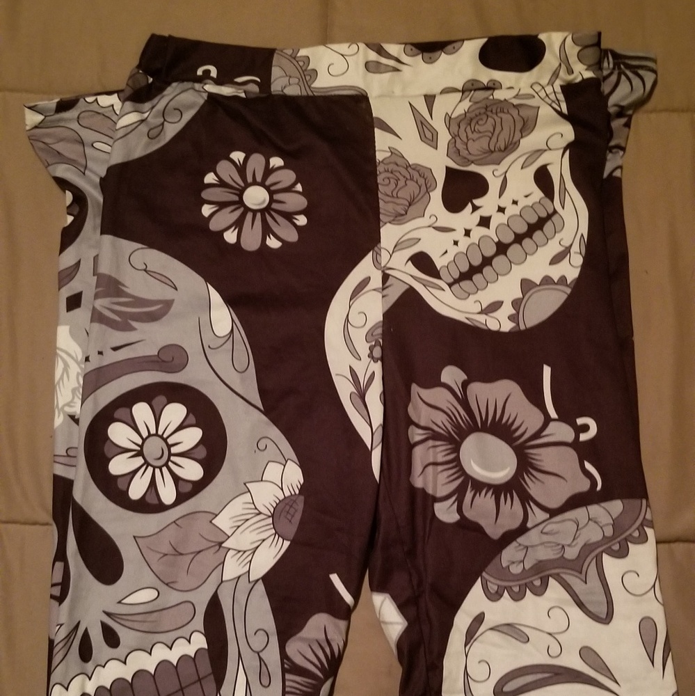 Skull leggings